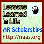 Lessons Learned in Life  Scholarships